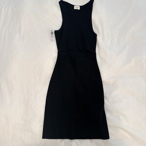 Aritzia Cut-Out Knit Tank Dress